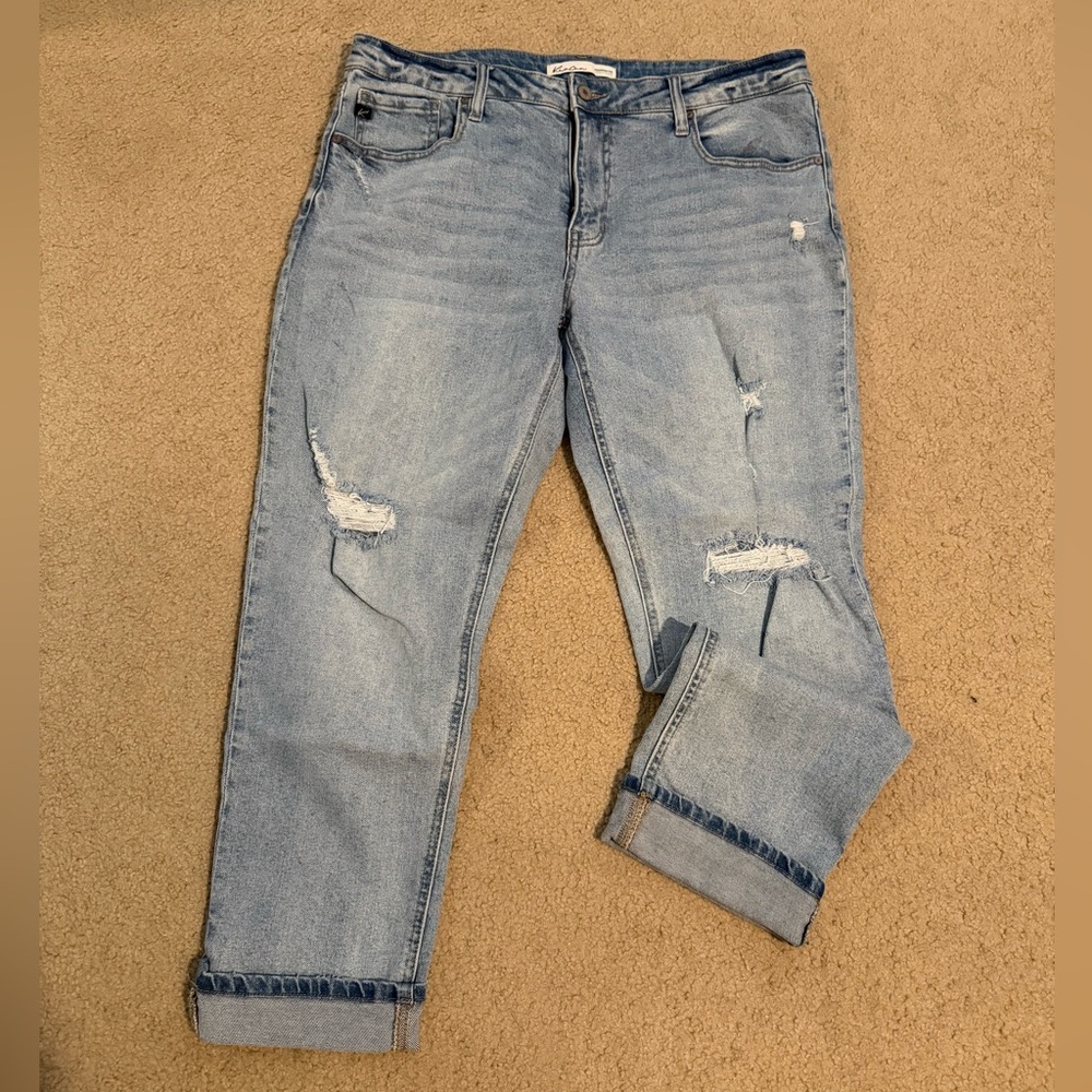 KanCan Light Blue Boyfriend Jeans